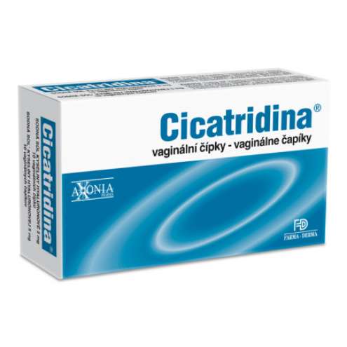 CICATRIDINA poševní čípky 10x2g